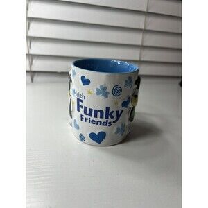 Irish Funky Friends Ceramic Ireland Mug Embossed Cows